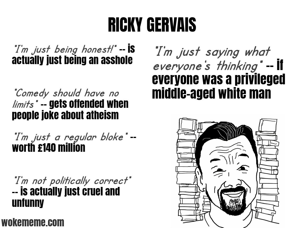 RICKY GERVAIS
